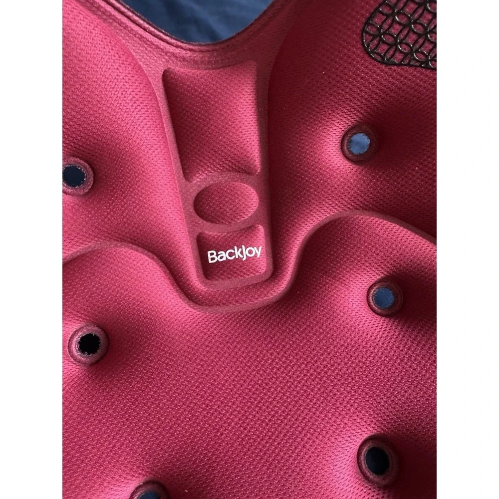BackJoy Sit Smart Posture Seat Burgundy